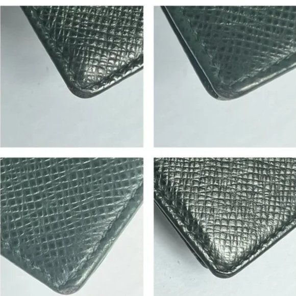 Louis Vuitton Vintage Tiaga Green Square Box Coin Wallet Holder - Picture 8 of 9